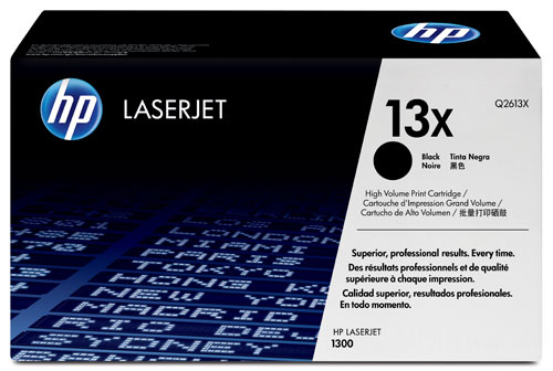 Toner HP LaserJet 13X (Q2613X) - Noir