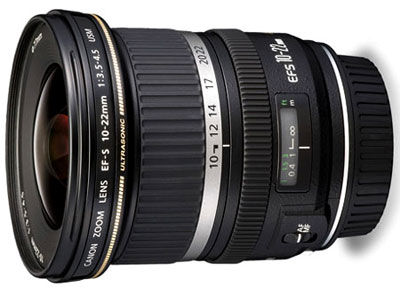 Objectif Canon EF-S 10-22mm f/3.5-4.5 USM
