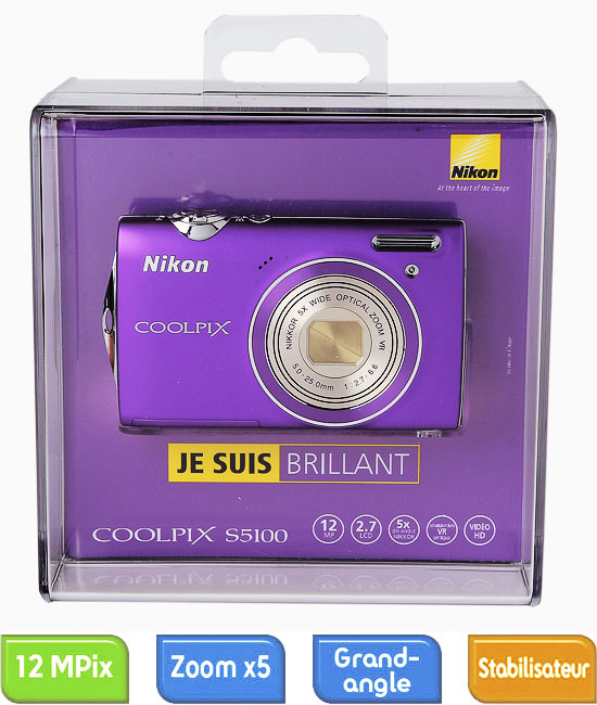 Purple Nikon S5100 Nikon ニコン COOLPIX S5100 Purple＃46 カメラ