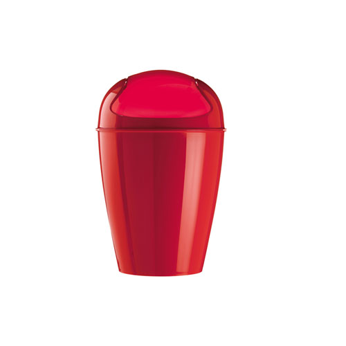 Koziol Del XL Poubelle 5L Rouge