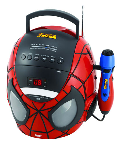 Lexibook - spiderman - radio lecteur cd enfant LEXRCD108SP - Conforama