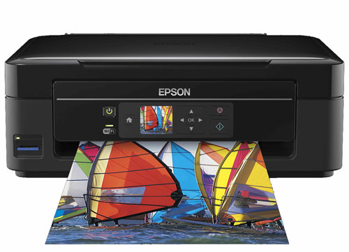Epson Expression Home XP-302 - Imprimante multifonctions - couleur - jet d'encre - Legal (support) - jusqu'à 8.7 ppm (impression) - 100 feuilles - USB 2.0, Wi-Fi(n)