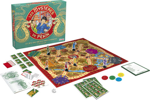 Lansay Les Mystères de Pékin Le jeu du détéctive Chinois
