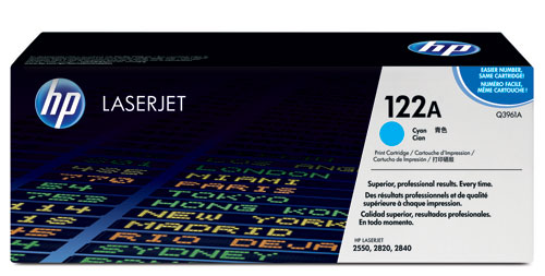 HP Toner Cyan Q3961A - vue 7