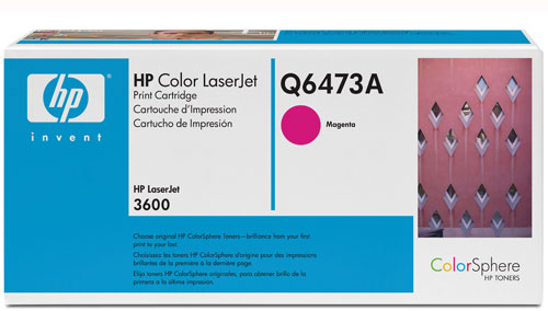 Toner HP Color LaserJet ColorSphere Q6473A - Magenta