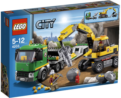 LEGO® City 4203 Le transporteur