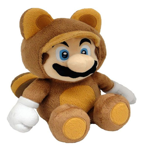 Peluche Tanooki Mario 28 CM