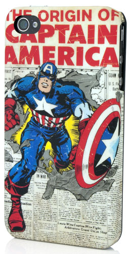 PDP FND MARVEL CAPT AMERICA NEWSPAP IPH4