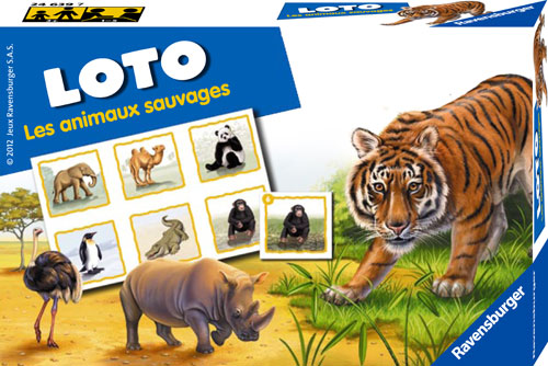 Ravensburger Gioco Classico Lotto Degli Animali – Tombola Illustrata Per Bambini – Gioco Da Tavolo Educativo