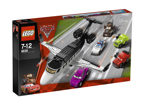 Lego Lego® Cars 8638 L'Evasion Du Jet Espion