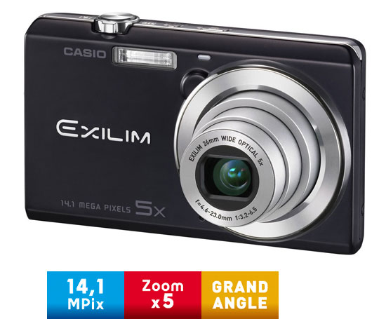 Casio Exilim EX-ZS15 Noir - Appareil photo compact - Achat & prix