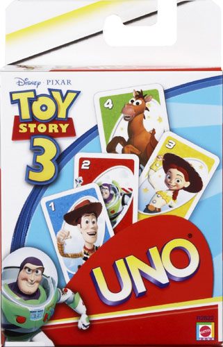 Mattel Uno Toy Story 3