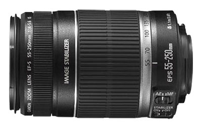 Canon EF-S IS 55 - 250 mm f/4.0 - 5.6