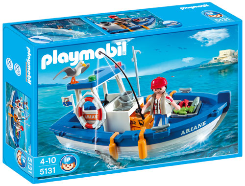 bateau de peche playmobil