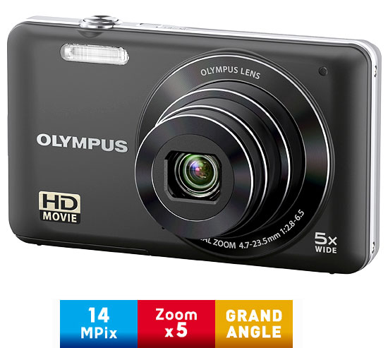 OLYMPUS オリンパス VG-120 BLACK デジタルカメラ デジカメ Olympus VG-120 Noir - Appareil photo compact - Achat & prix
