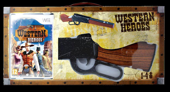 Western Heroes + Carabine Winchester pour Wii