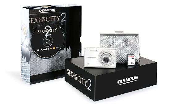 Acheter Pack Sex and the City : Olympus FE-4030 Blanc + le Film Sex and the City 2 + Carte SD 2 Go + Etui ( sac design ) État correct - 107,92 € Pack Sex and the City : Olympus FE-4030 Blanc + le Film Sex and the City 2 + Carte SD 2 Go + Etui ( sac design ) État correct - Olympus reconditionné disponible sur Fnac