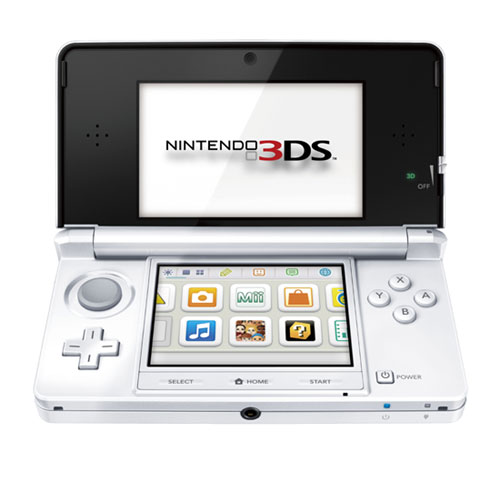 Console Nintendo 3DS blanc arctique