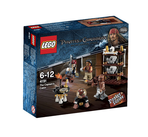 Lego Lego® Pirates Des Caraïbes 4191 La Cabine Du Capitaine