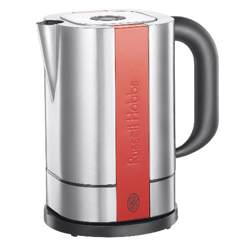 Russell Hobbs - 18501-70 - Steel Touch - Bouilloire - Gris/Rouge