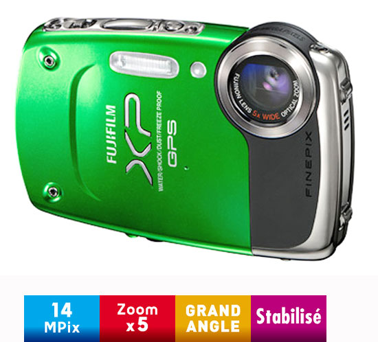 Fujifilm Finepix Xp30 Vert (Etanche -3 M)