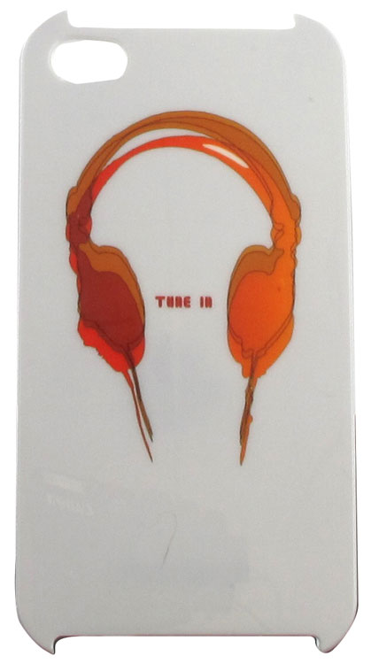 Energy Coque Casque DJ pour iPhone 4 - Orange