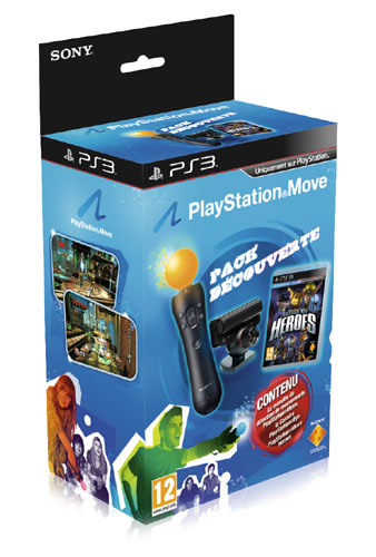 Playstation Move Heroes + Ps Move + Caméra Eye