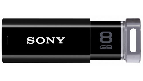 Sony Clé USB Click 8 Go - Noir