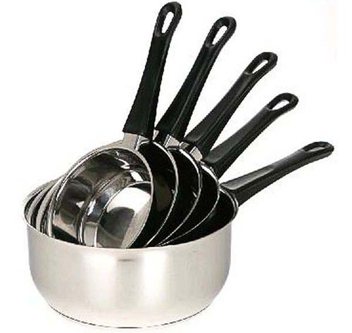 Baumalu BAMINSCA- série de 5 casseroles 12 à 20cm -
