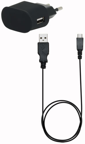 SLLEA Adaptateur secteur à double port USB pour liseuse Kobo / tablette Vox  K080-KBO, Glo N613-xxx - Câble d'alimentation mural