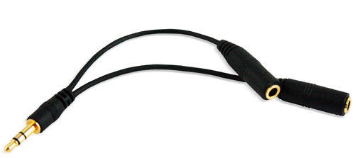 Muvit Doubleur audio Jack 3,5 mm