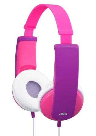 Casque JVC HA-KD5 rose et violet