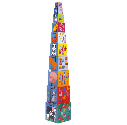 Djeco 10 Cubes Rigolos