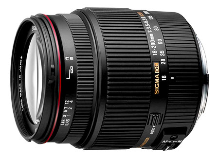 Sigma Dc Os Hsm Ii 18 - 200 Mm F/3.5 - 6.3, Monture Canon