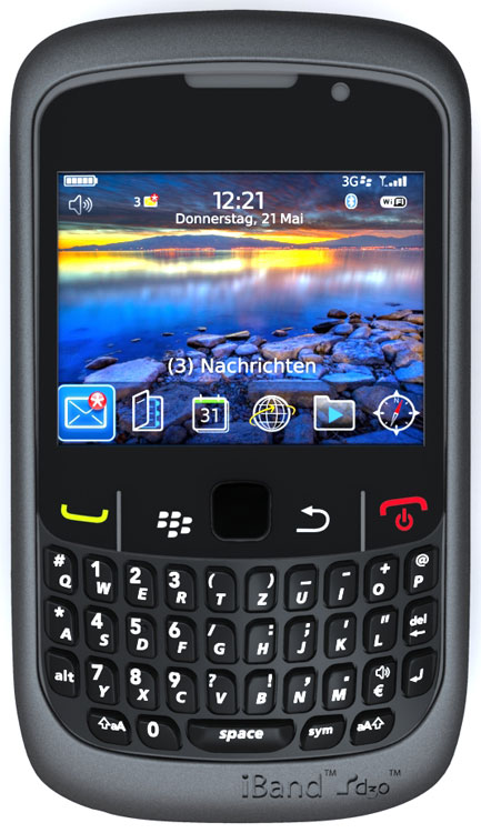 D3O Coque silicone pour BlackBerry Curve 8520