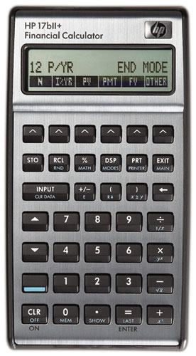 HP Calculatrice 17bII+
