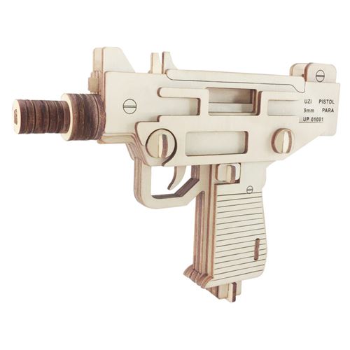 Puzzle 3D 39 pièces - Pistolet Uz