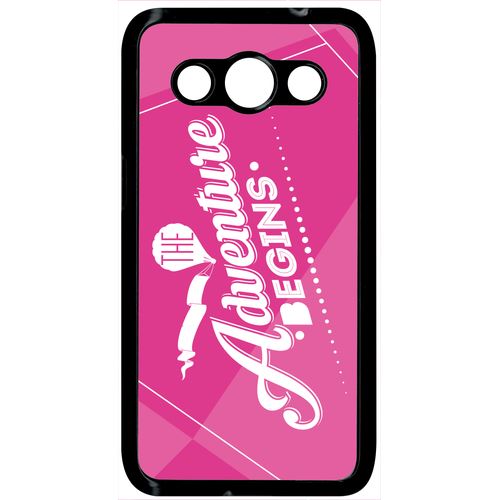 Coque samsung galaxy core max the adventure begins fond rose