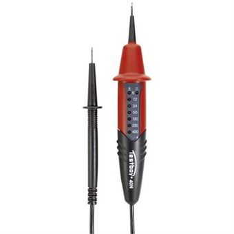 Testeur De Tension Bipolaire Kopp - 6-400V AC/DC - Affichage LED - Catégorie III 400V - Jaune/Noir