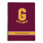 Carnet à spirales A4 Harry Potter Gryffondor