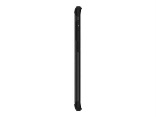 Spigen Tough Armor - Achterzijde behuizing voor mobiele telefoon - polycarbonaat, thermoplastic polyurethaan (TPU) - zwart - voor Samsung Galaxy S9+