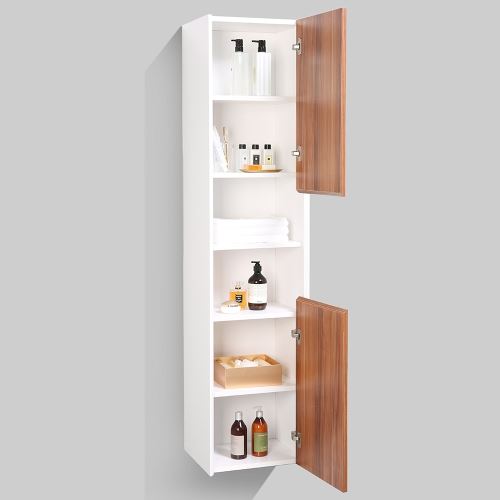 Meuble Salle De Bain Avec Colonne De Rangement Double Vasque Java