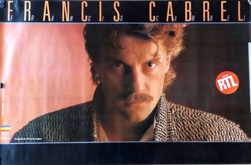 Francis Cabrel - Photos de Voyages 1985 - 80x120cm - Affiche