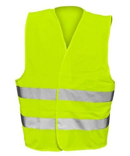 Gilet jaune de signalisation sécurité routière - XXXL - réfléchissant haute visibilité - Straße Tech ®