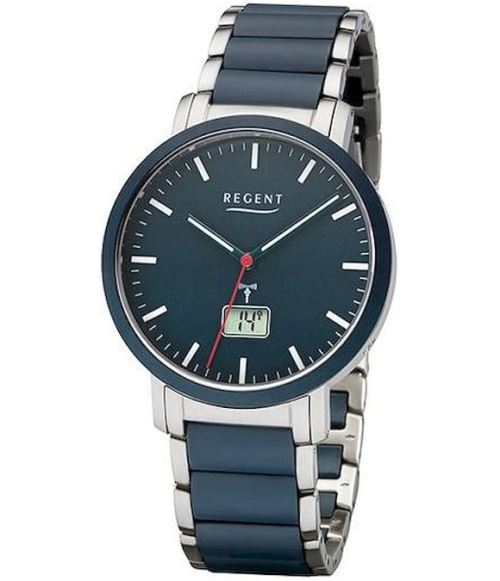 Regent Montre Homme FR-254 Bleu