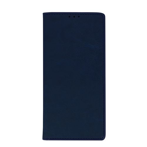 Housse pour Samsung Galaxy S21 Plus Porte-carte Support Vidéo Cuir bleu nuit
