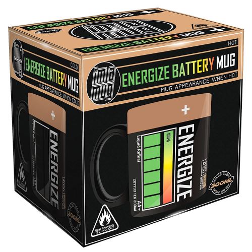 Ima Tasse - Tasse Batterie Energize - 300ml - Mug - BUNKERBOUND