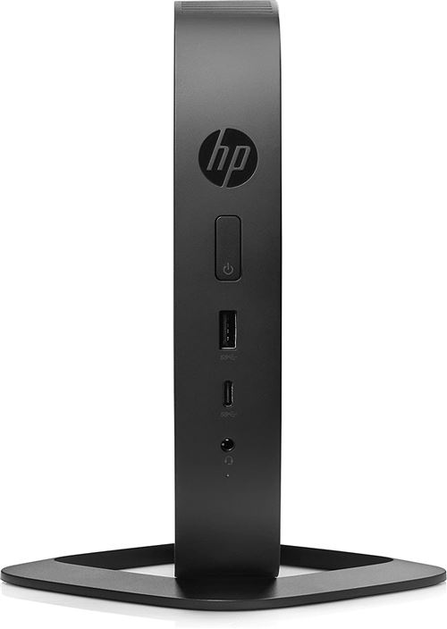 HP t530 - Client léger - Tour - 1 x GX-215JJ 1.5 GHz - RAM 4 Go - Flash 8 Go - (MLC) - Radeon R2E - GigE ThinPro - Moniteur : Aucun