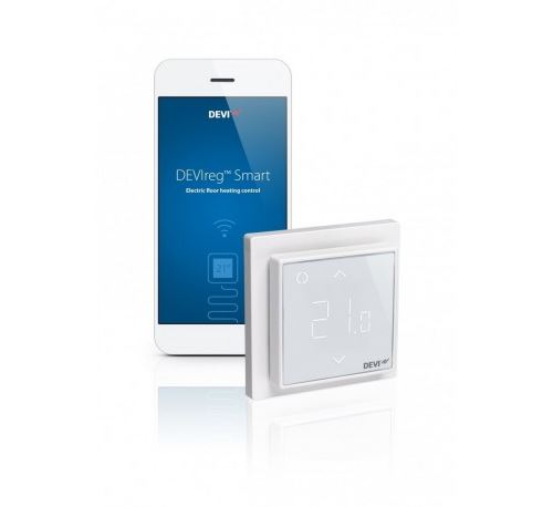 Thermostat Devireg Smart pour plancher chauffant - Blanc pur