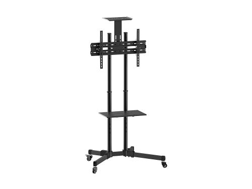 SOPORTE PANTALA DE SUELO CON RUEDAS EQUIP PARA PANTALLA DE 37 - 70 FIJO MAX. VESA 600x400 HASTA 50KG